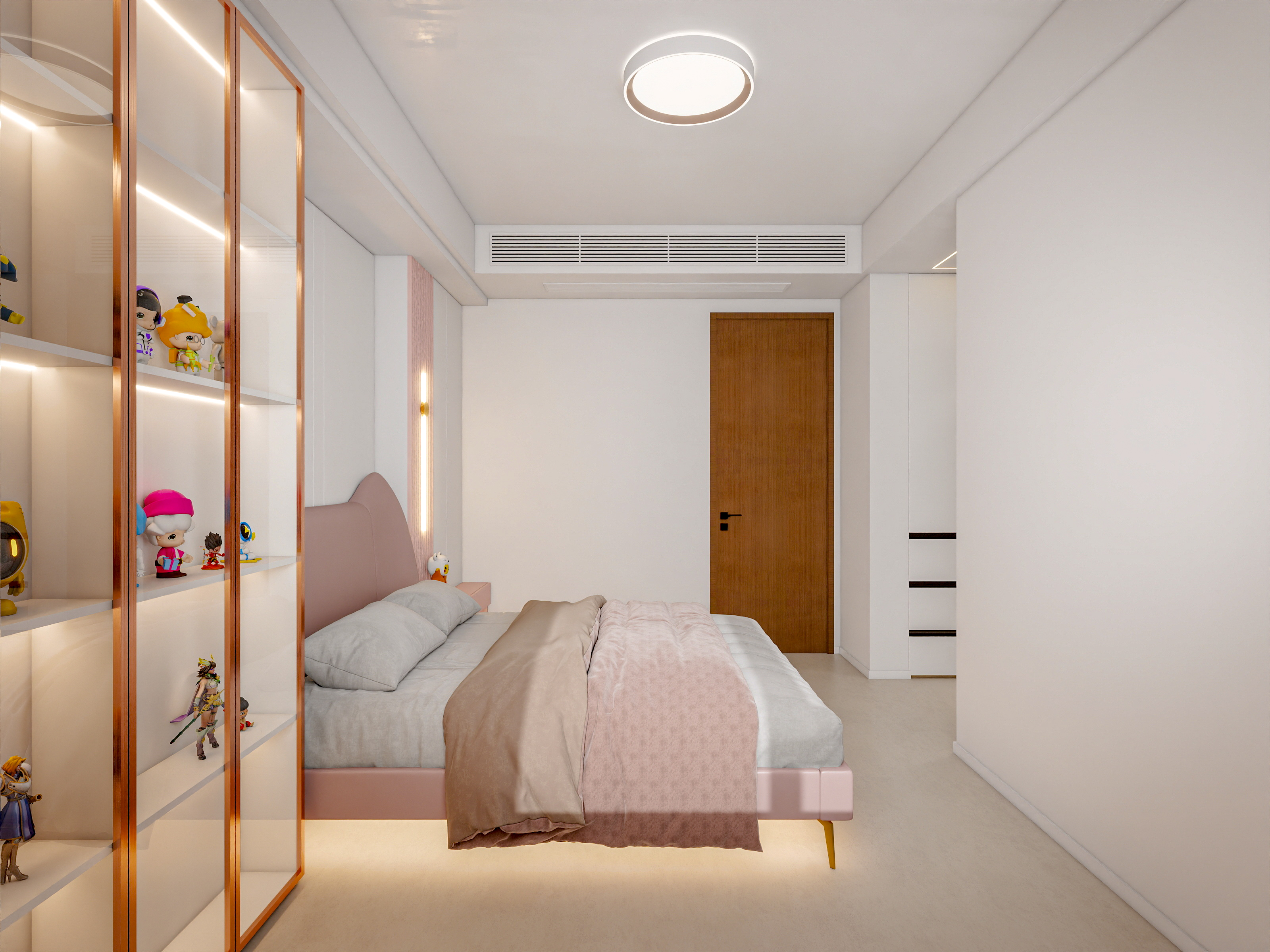 四川成都花间君邸（603平方现代极简底跃四居室）-61