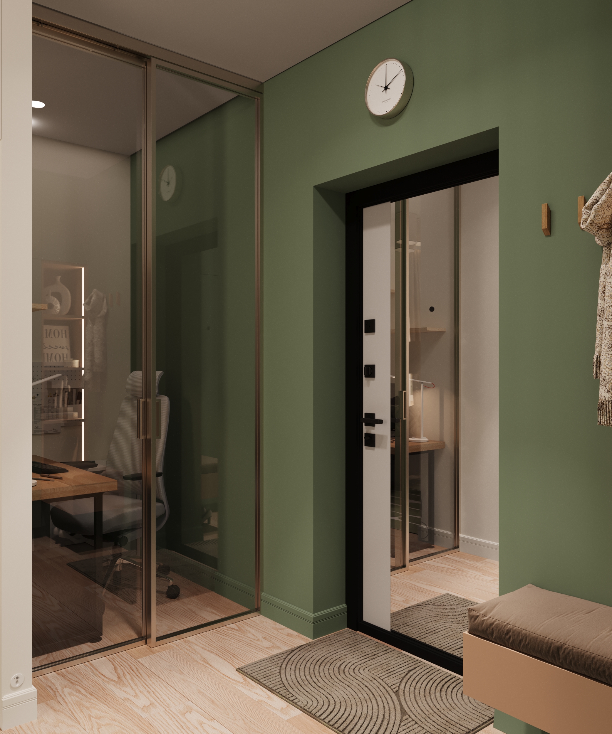 Bright apartment for a family-2