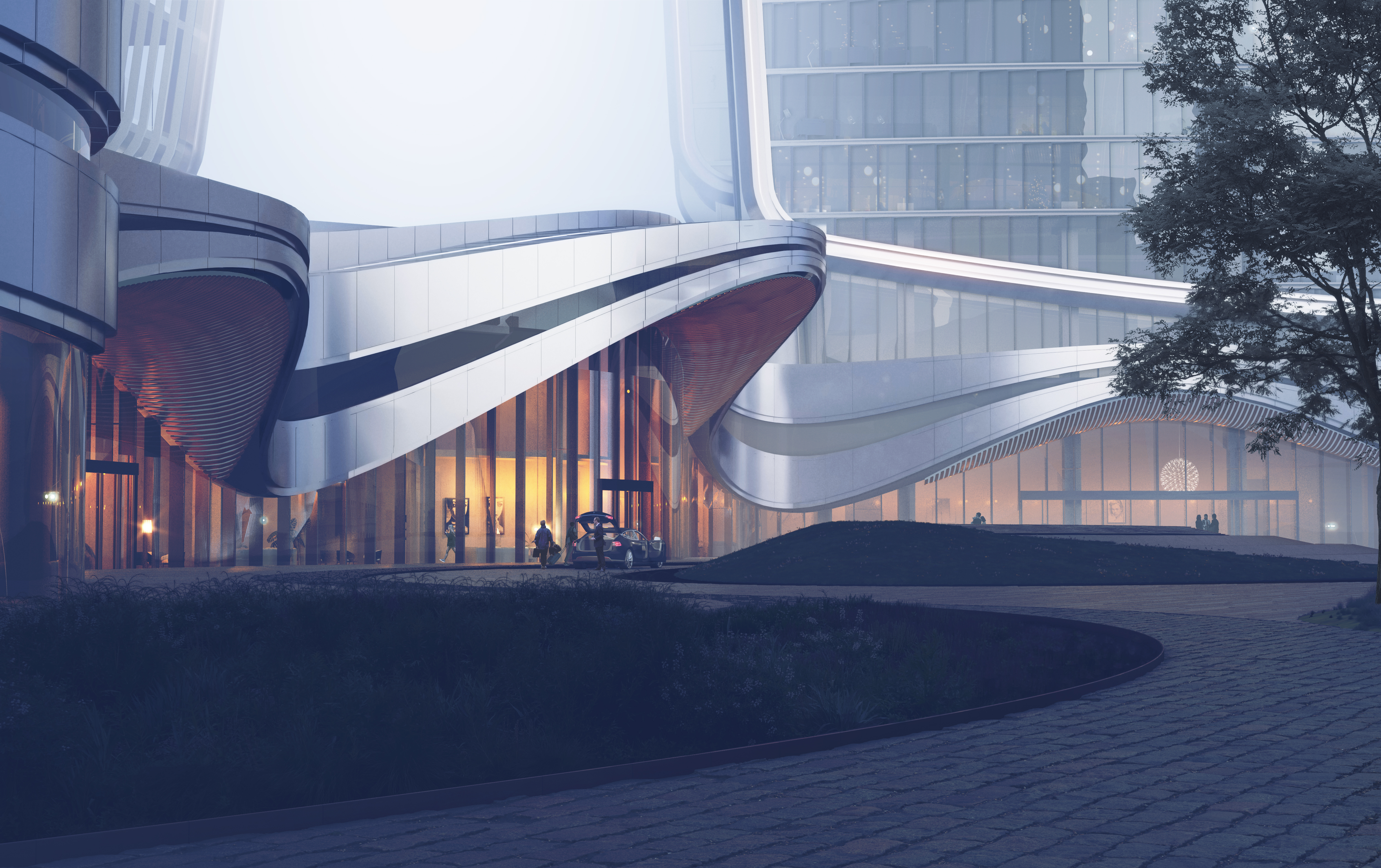 杭州观云钱塘城商务综合体丨中国杭州丨Aedas-6