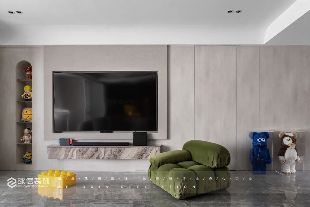 龙湖两江新宸现代风舒适家居设计丨中国重庆丨重庆琢信装饰有限公司-28