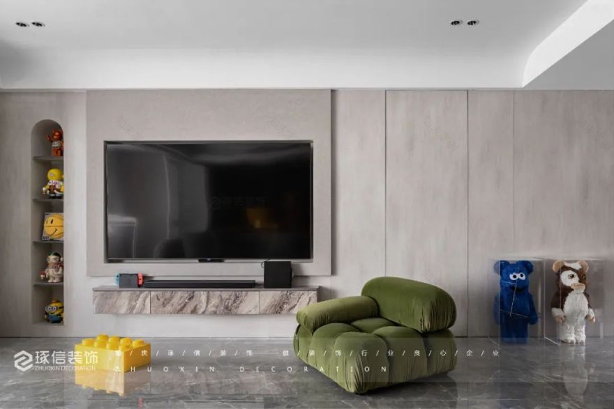 龙湖两江新宸现代风舒适家居设计丨中国重庆丨重庆琢信装饰有限公司-28