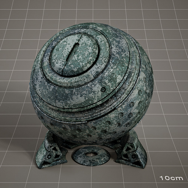 Redshift 材质库 C4D  金属包-12