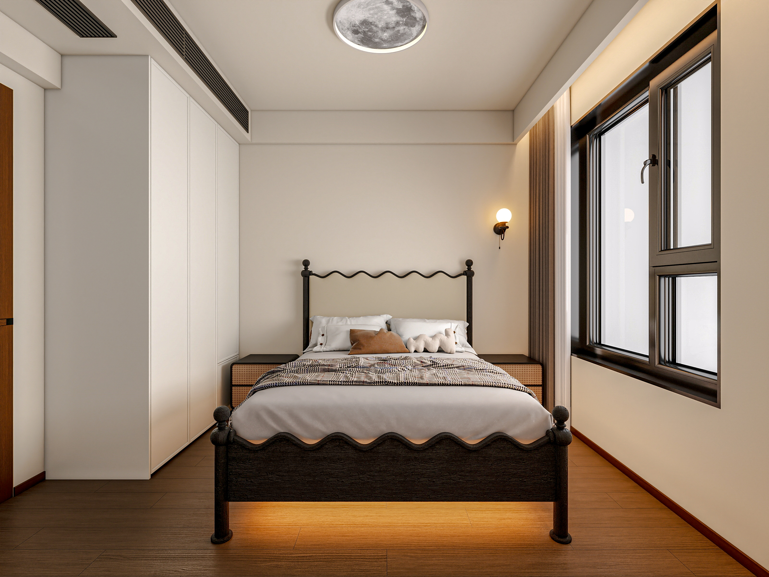 四川岳池雍合湾（180平方中古风三居室）-33