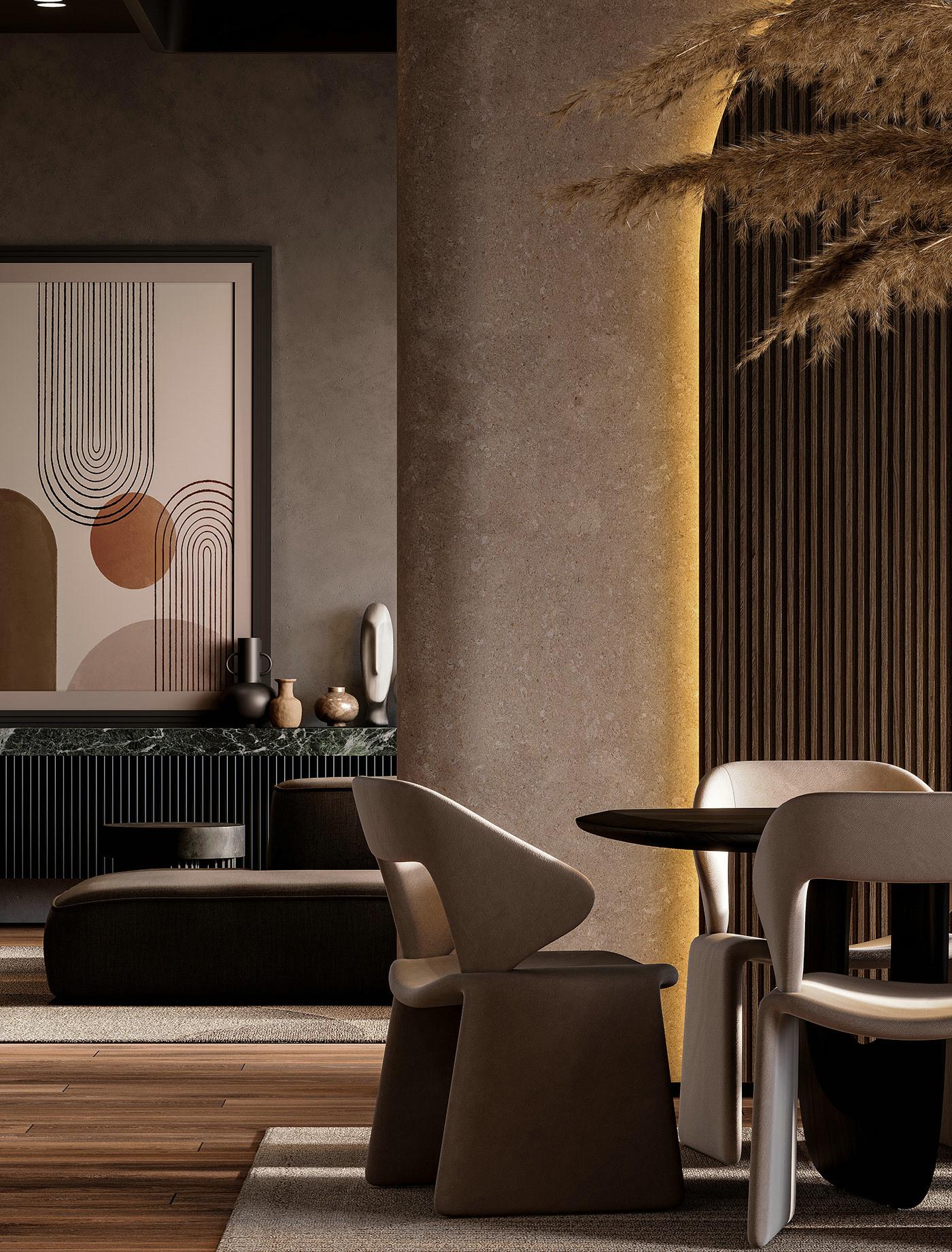 暖色系空间设计 温馨极了！-16