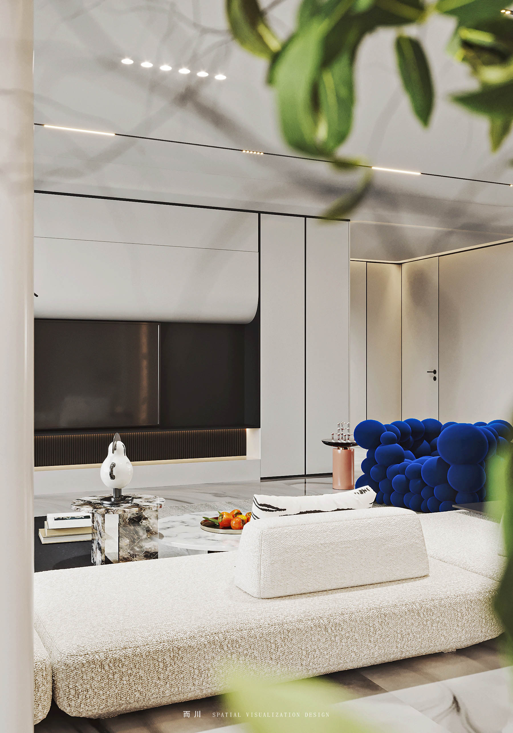 现代轻奢丨魔方空间设计-19