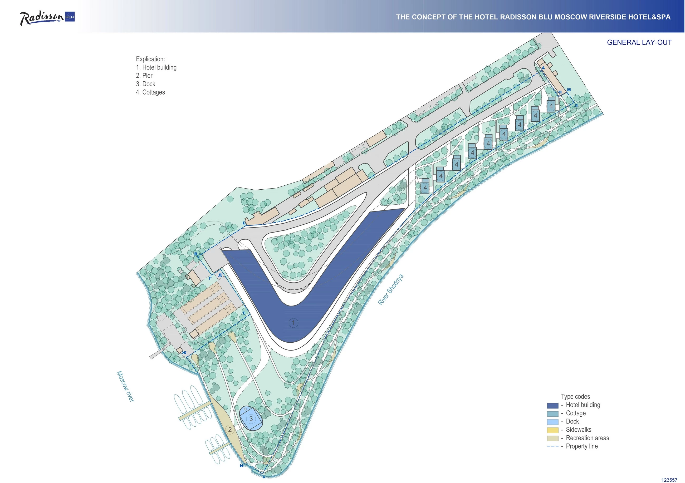 莫斯科河畔丽笙酒店，绿色环保的现代设计-31