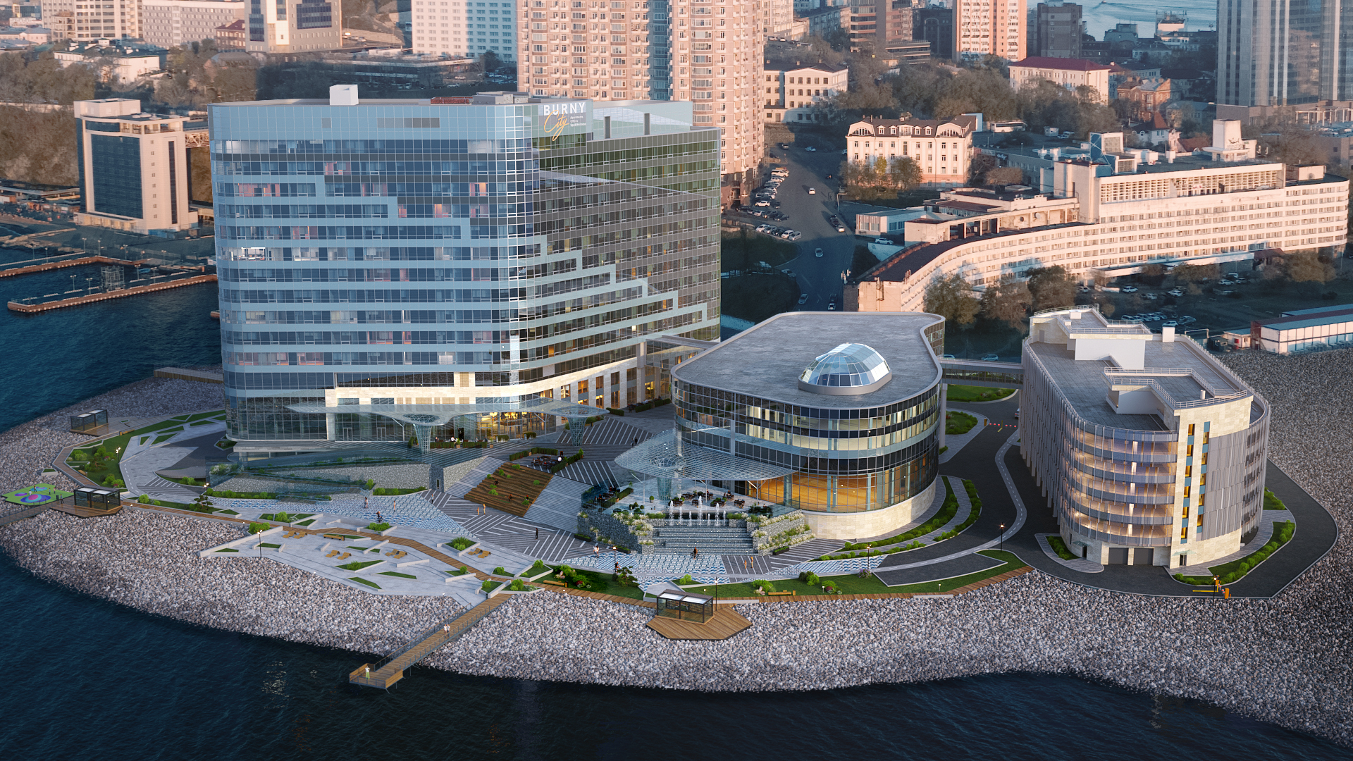 BURNY CITY 多功能酒店和商业中心丨俄罗斯丨西伯利亚投资建筑公司-8