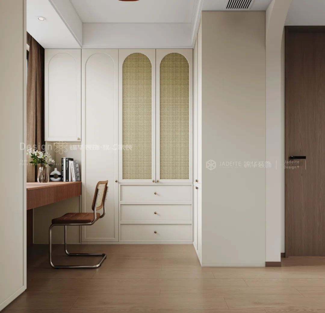 105㎡建发圆玺法式中古风精装房改造丨苏州锦华装饰-41