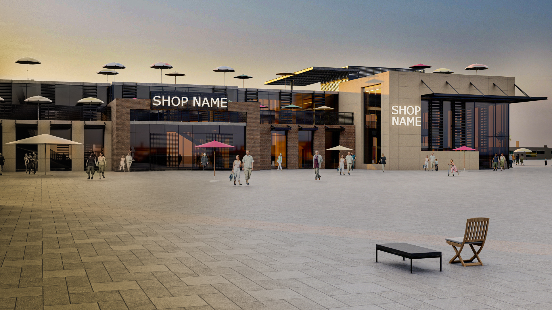 F&B Retail area Design-3