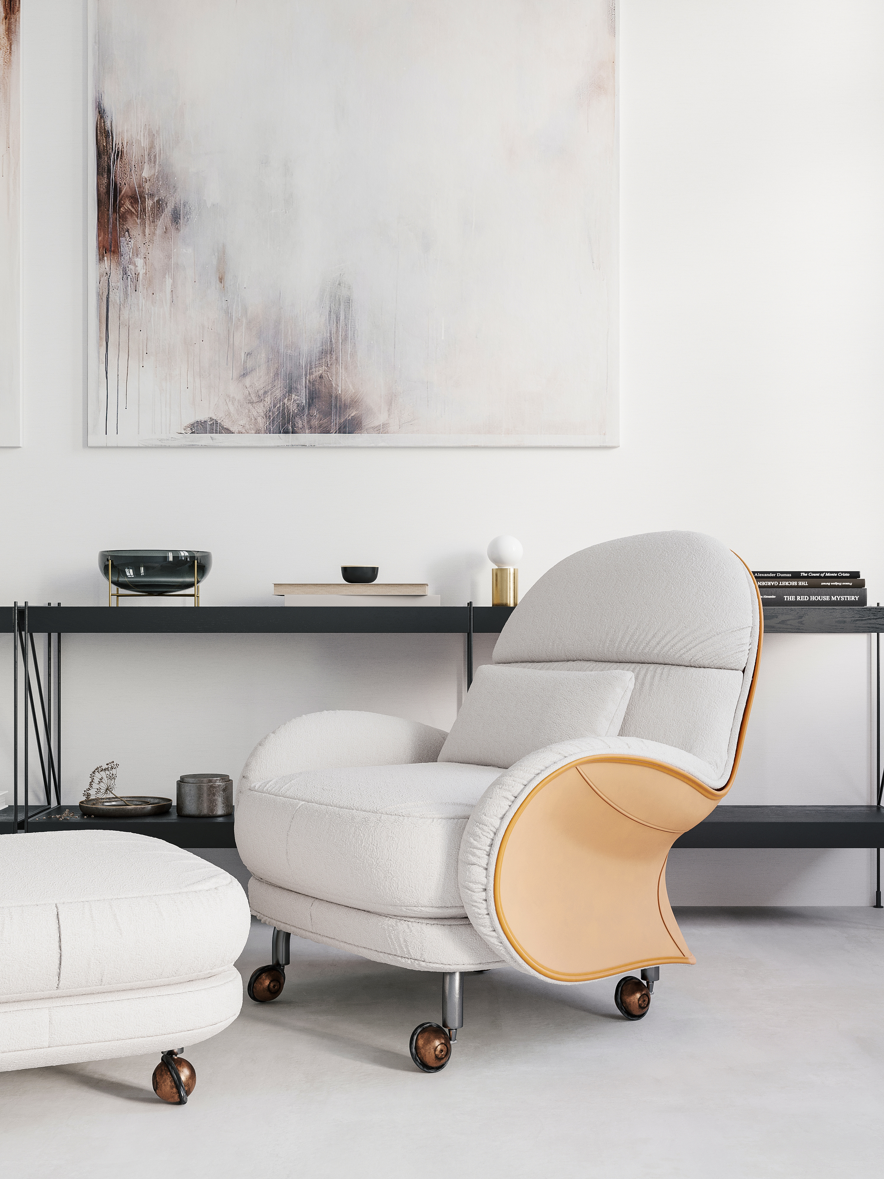 石灰墙与水泥地的艺术碰撞-5