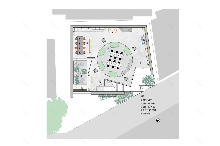 始祖鸟东京创作中心丨日本东京丨Torafu Architects-57