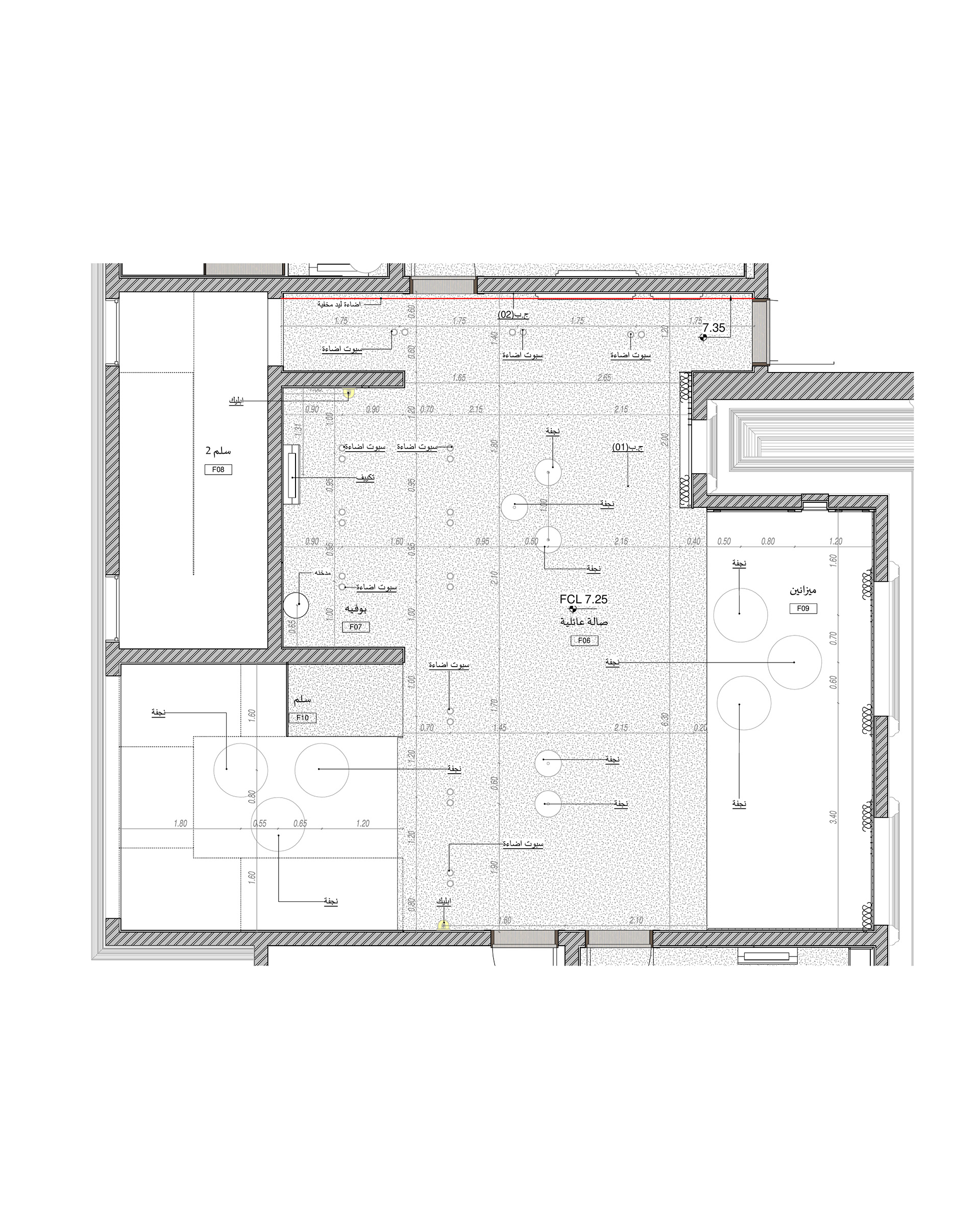 M·K· Classic Villa 室内外设计丨沙特阿拉伯丨Bariq Consultants-125