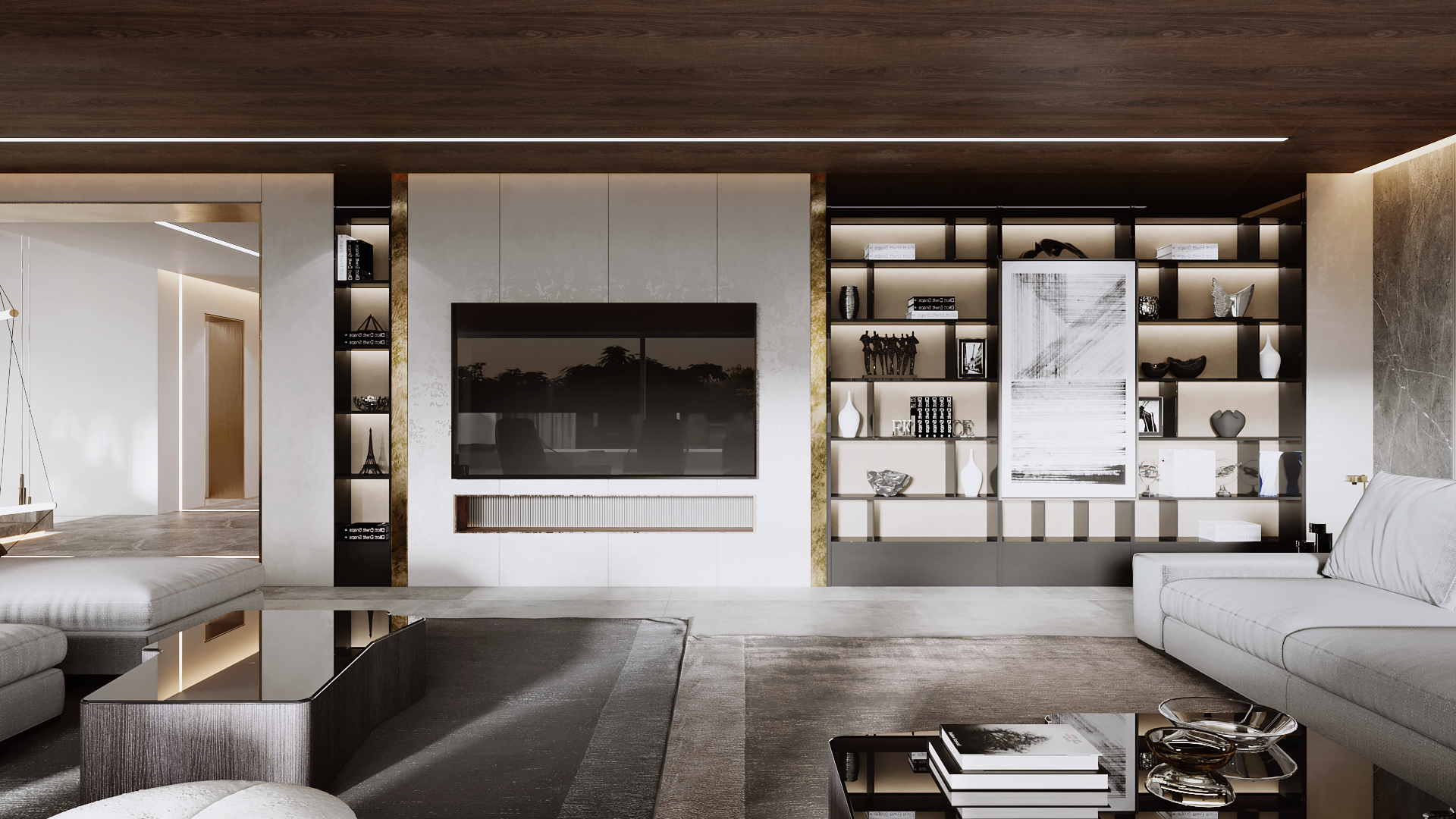 湖景小区中的别墅丨埃及开罗丨Amany Atef-52