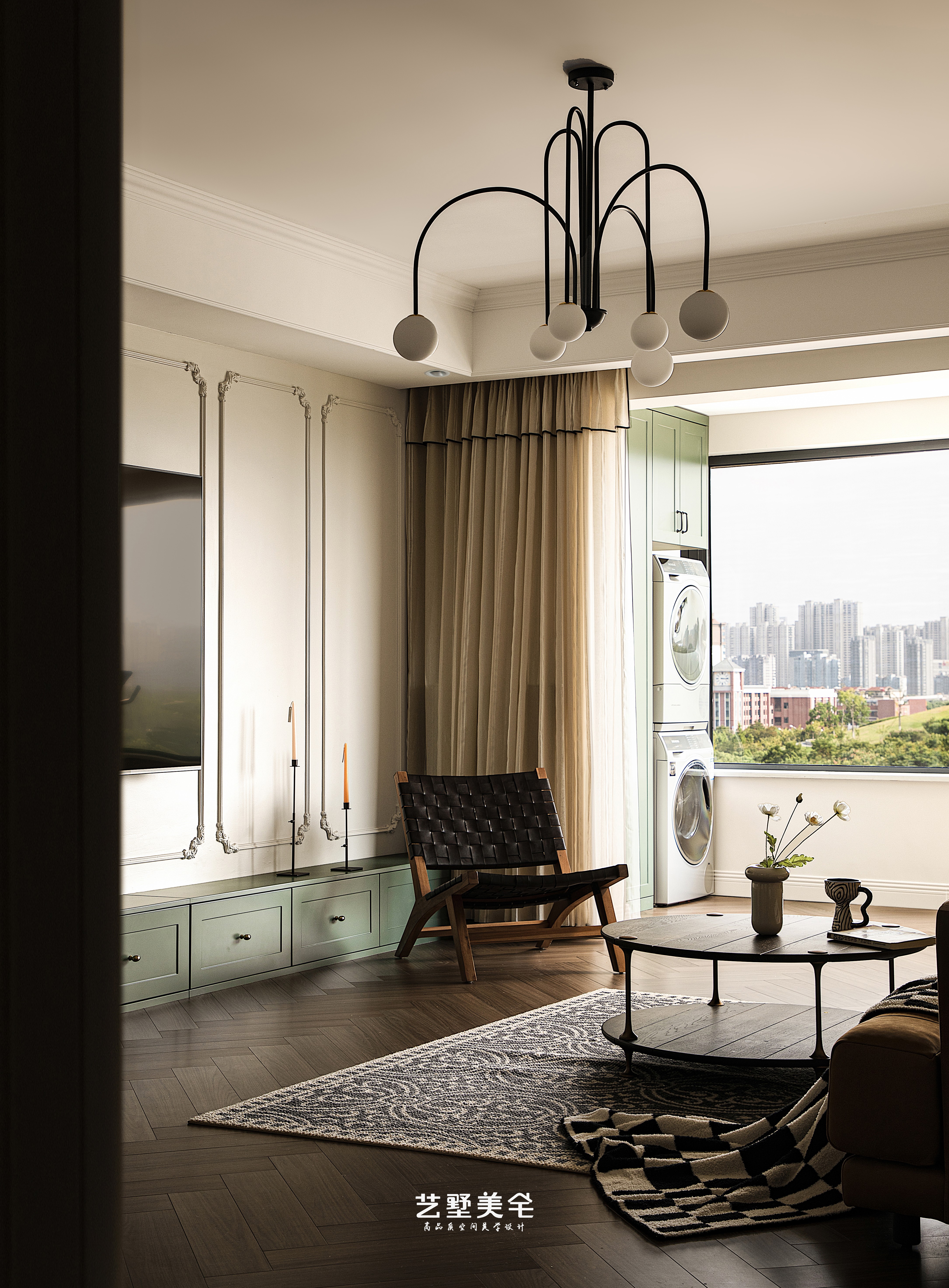 合肥*万科森林公园棕调复古风设计丨中国合肥-13