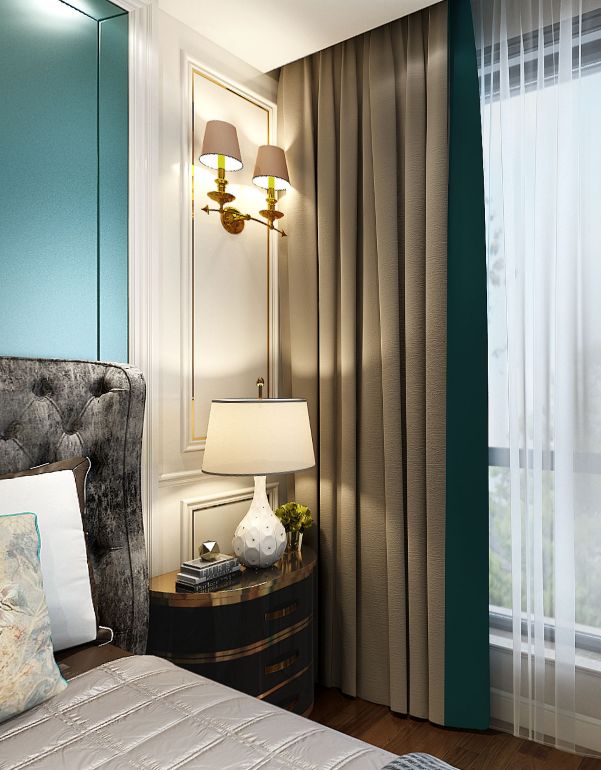 简欧风网红样板房,打造优雅舒适生活空间-51