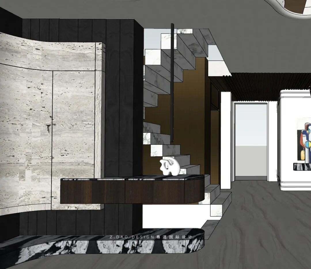 尊道新作|合肥『丽丰璞羽山』500㎡自然主义别墅，让家如有机生命般生长。-240