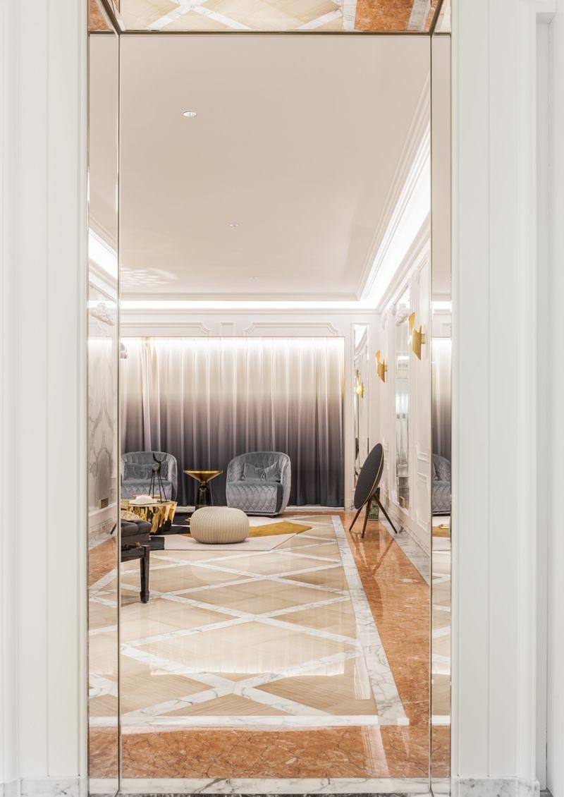 上海浦东一线江景私宅，优雅法式风情的私密空间-23