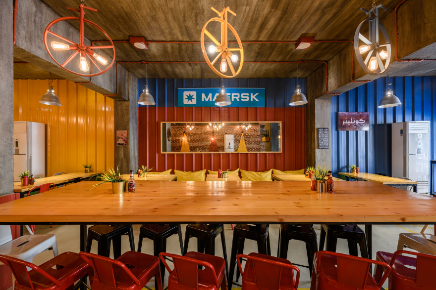 工业风街头小吃餐厅丨Nour elRefai-4