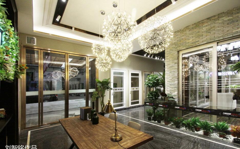 
力帆铝业展厅睿博尊门二号馆 -3