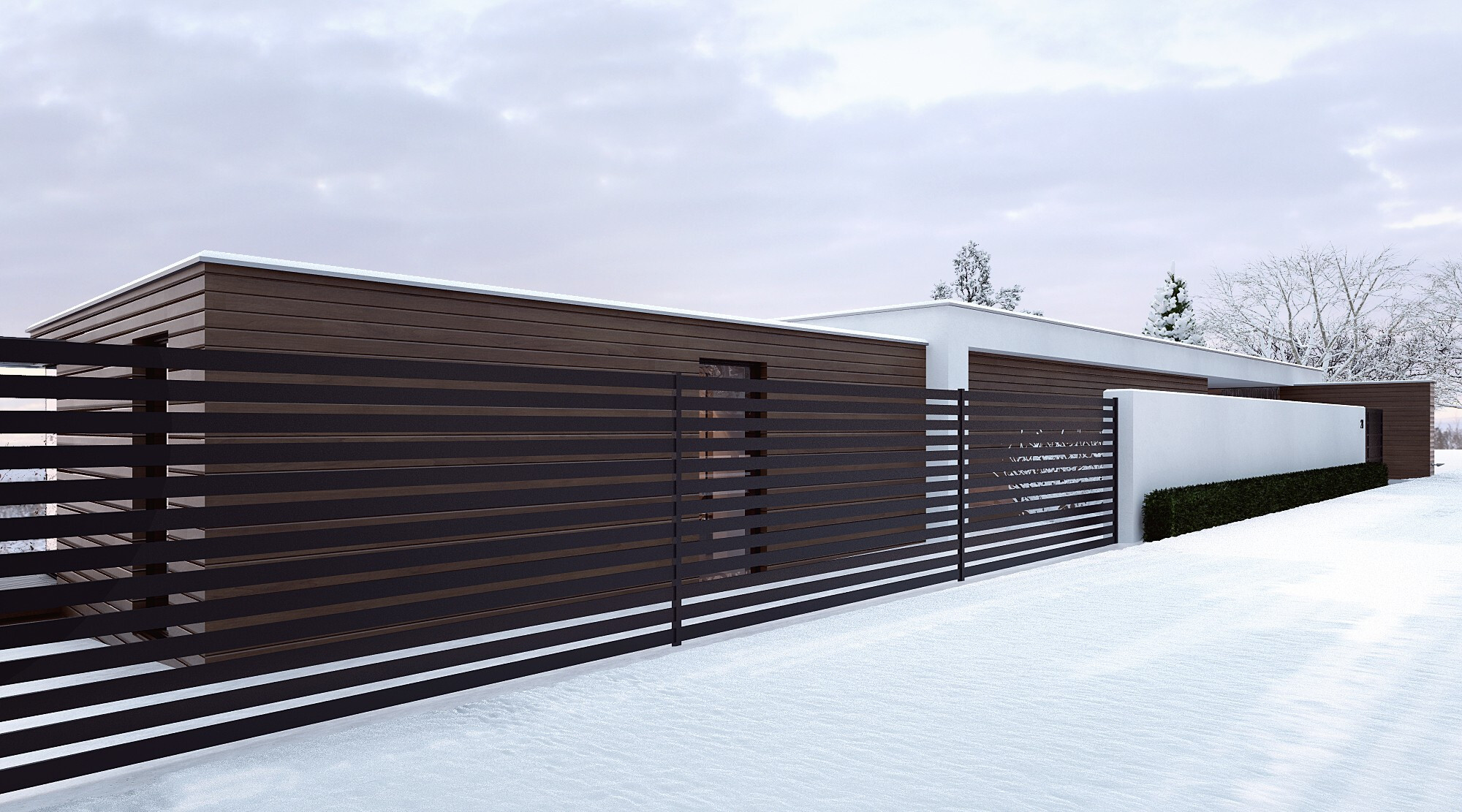 线形建筑事务所打造的简约度假屋-7