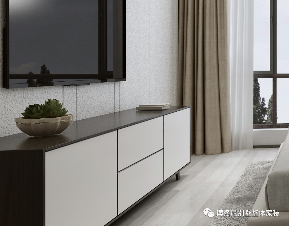 北京景粼原著 260㎡极简诗意之家-29