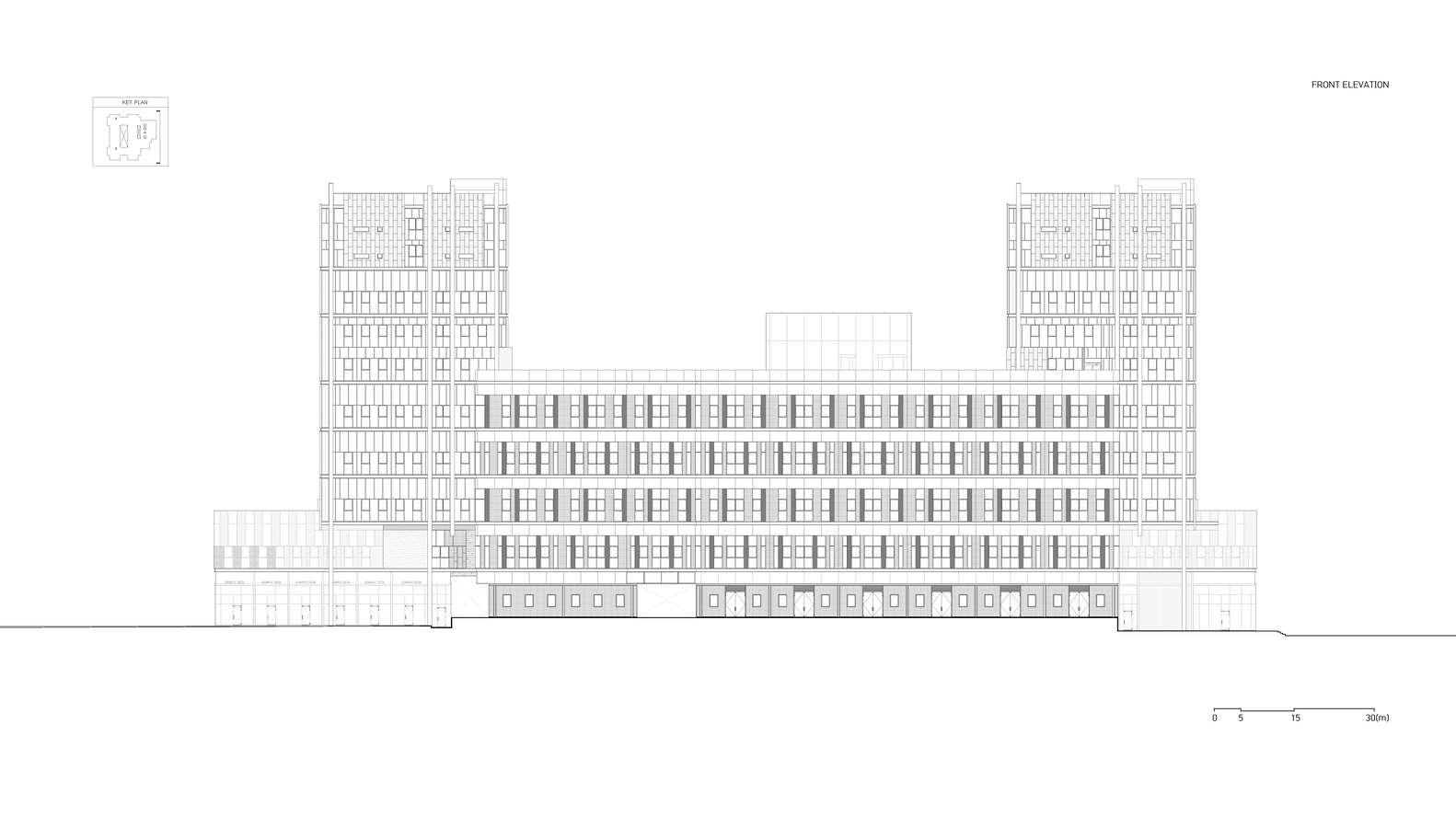 韩国 Yonginsi 吉洪商务园区多功能办公建筑丨KARO 建筑事务所-37