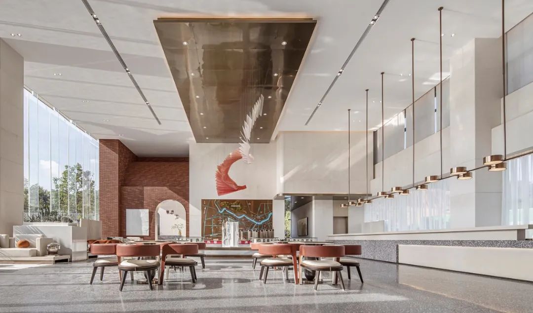 厦门阳光城隆恩丽景湾售楼处 | 红砖艺术，古今共融-11