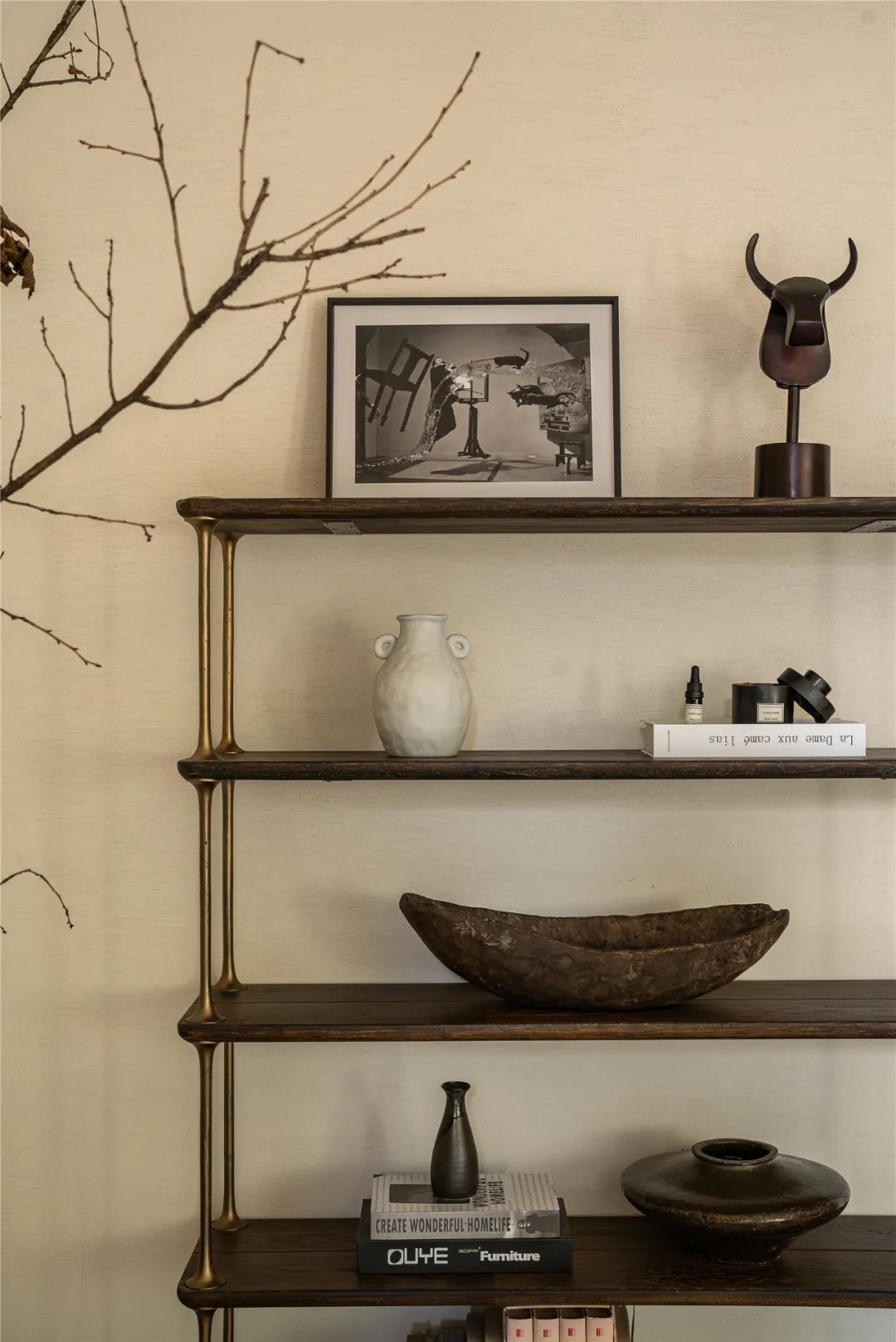 自然风侘寂私宅丨中国重庆丨岭众联合田艾灵设计-56