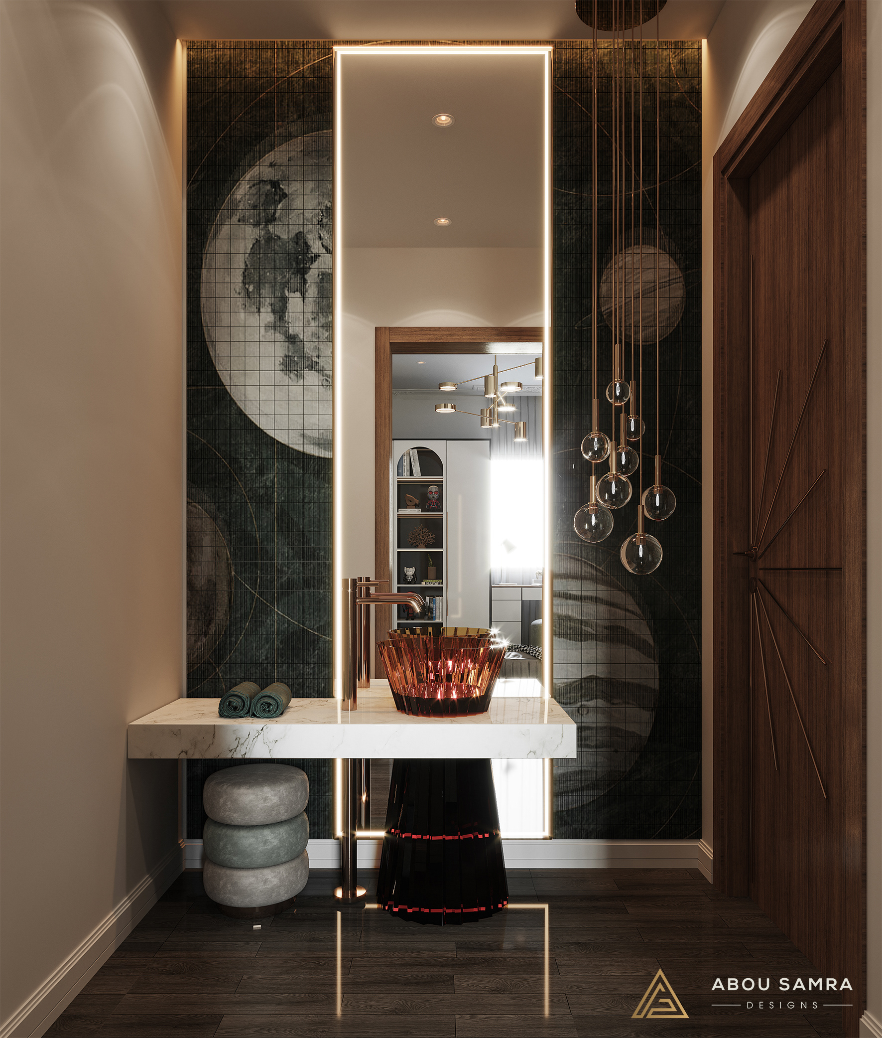 Boy Bedroom 室内设计丨沙特阿拉伯丨Abou Samra Group-11