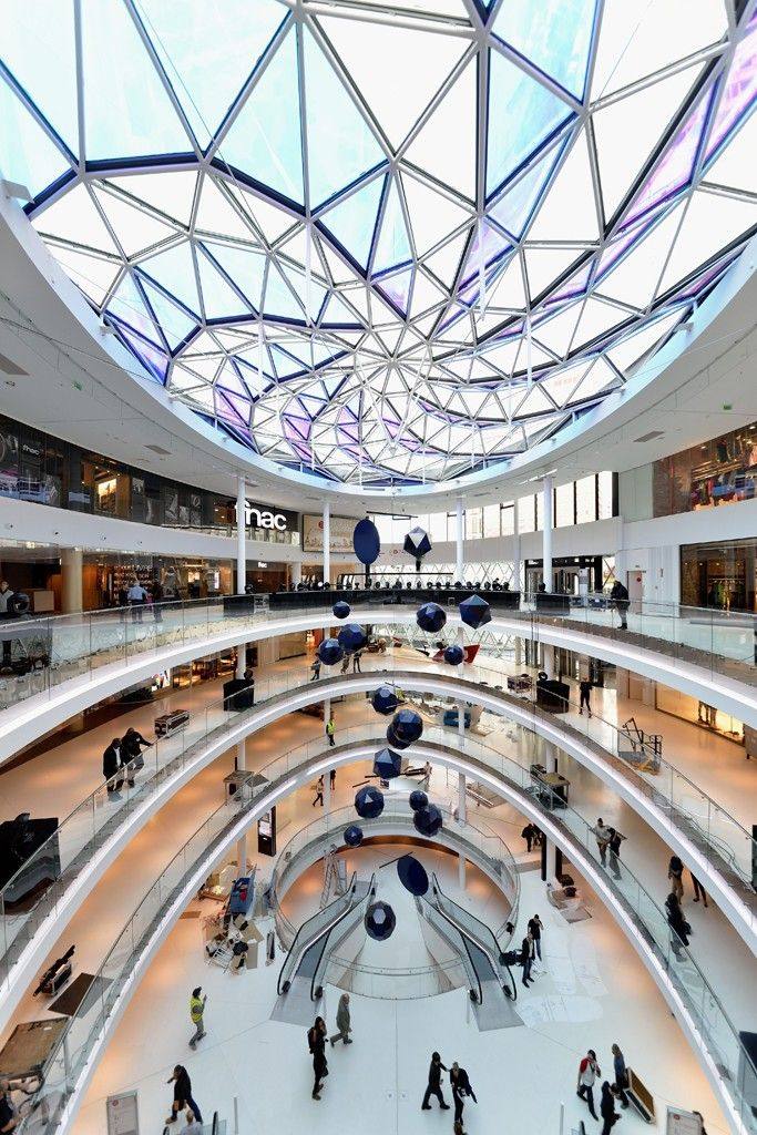 几十个超牛购物中心中庭方案-199