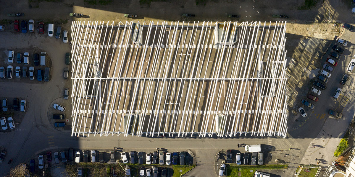 Parking silo au cœur d'un grand ensemble - CoCo architectureCoCo architecture-17
