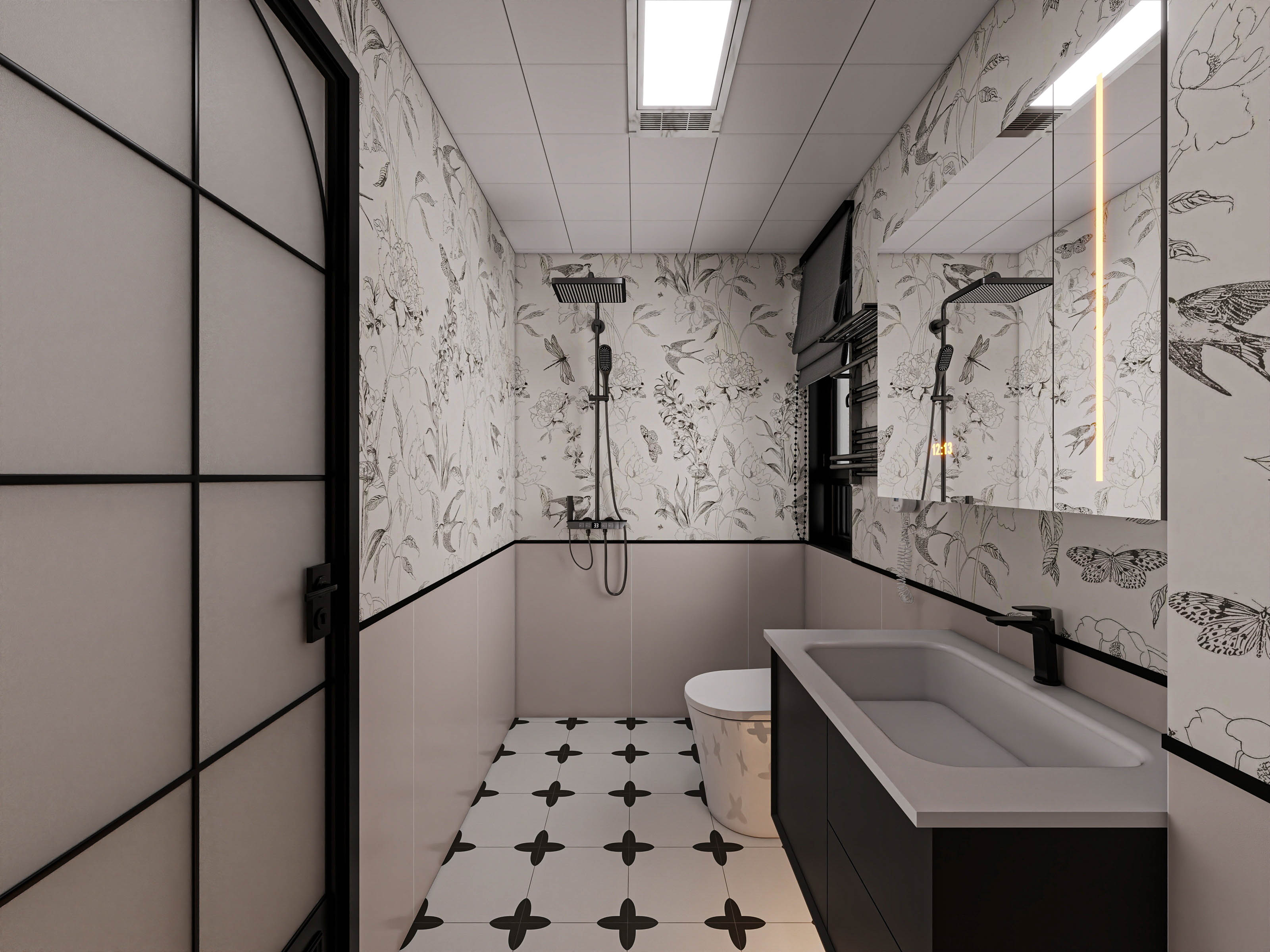 四川成都大邑滨江新城（138平方复古法式四居室）-46