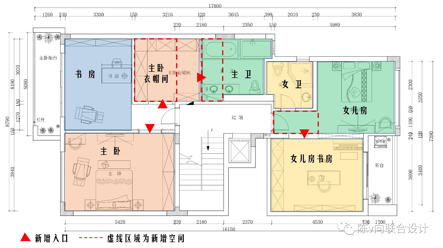 华侨城天鹅湖别墅设计 | 简欧风解决通风采光问题-71