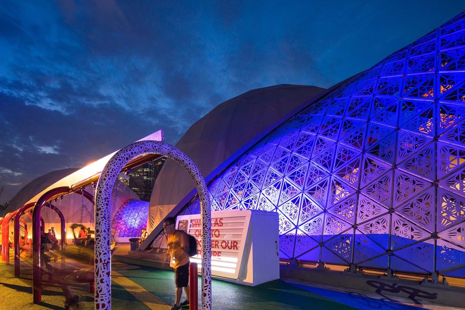 未来之旅 · 新加坡有机展览设计-15