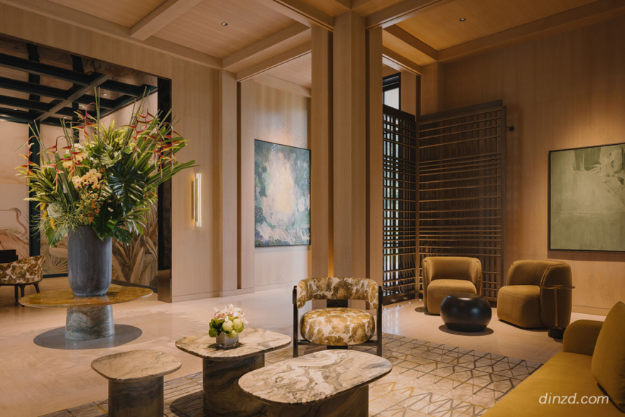 新加坡圣淘沙莱佛士酒店丨Yabu Pushelberg-30