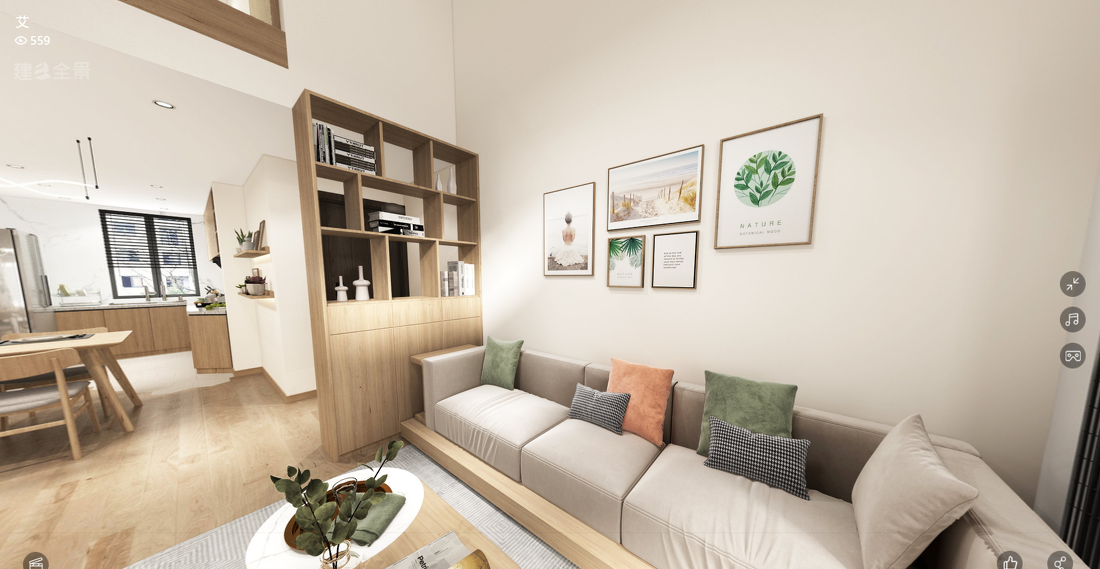 88m²简约原木风，最简单质朴的美-0