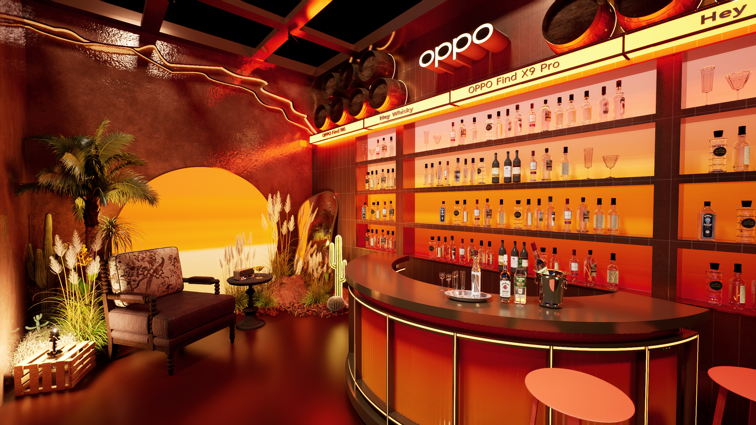 光与色 · OPPO 威士忌展台-4