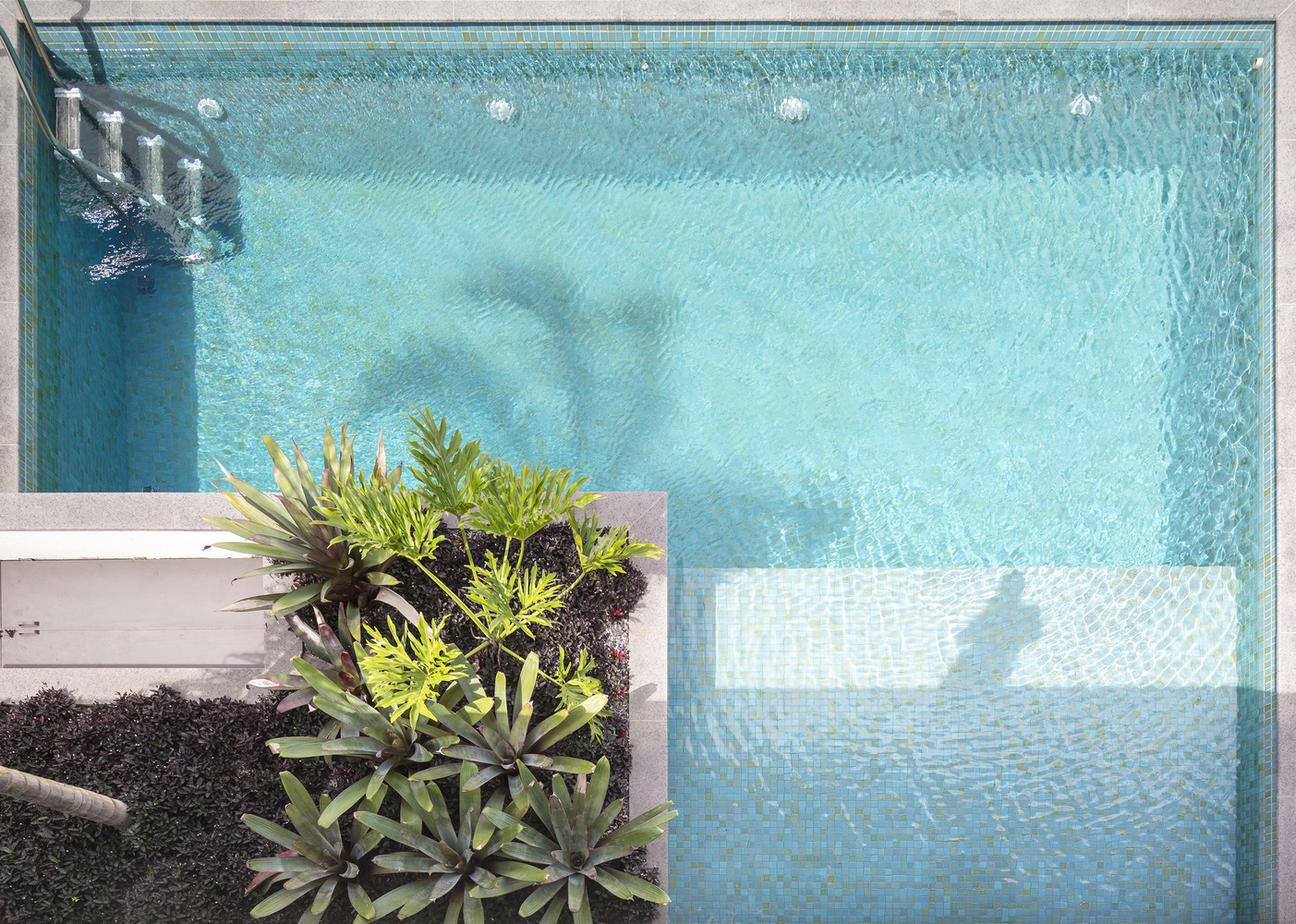 巴西利亚简约住宅,铝制框架大玻璃板创造美食空间-24