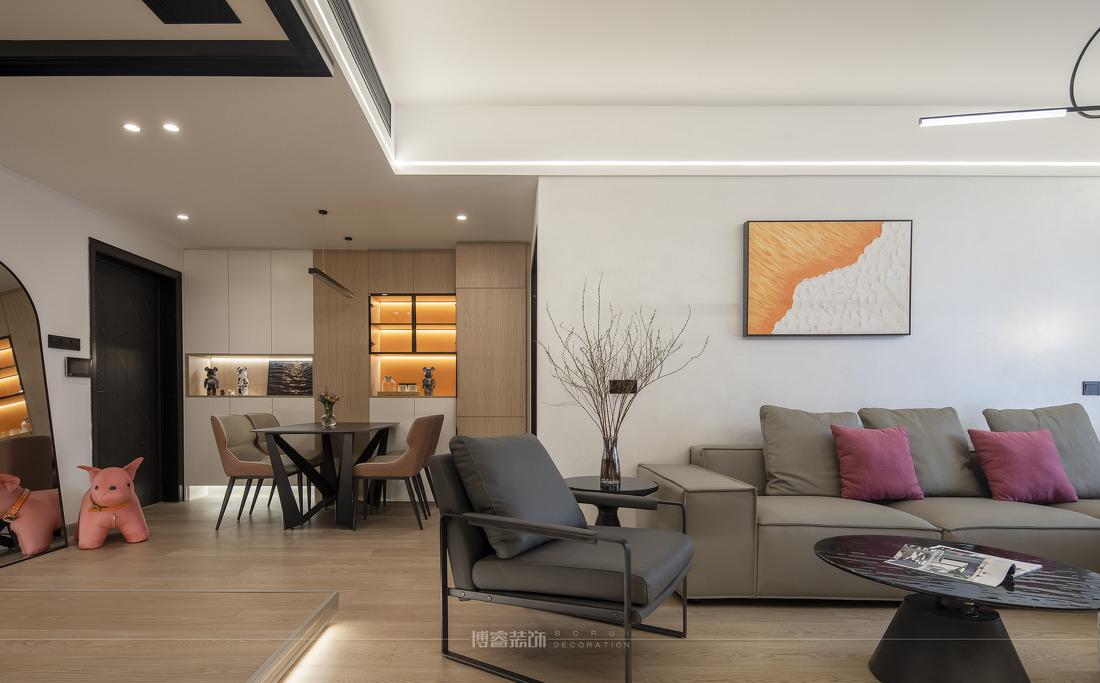 繁华中的宁静 · 现代风治愈系家居设计-14