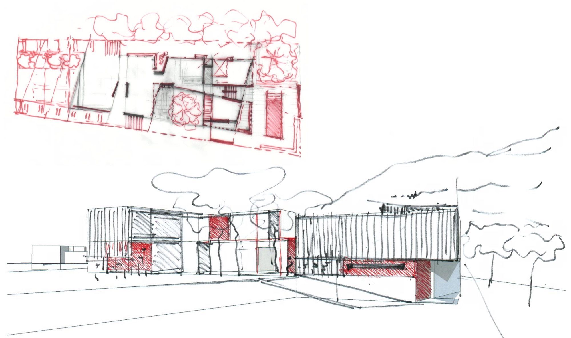 南非约翰内斯堡 Granite House | 现代家庭生活与自然景观的融合-36