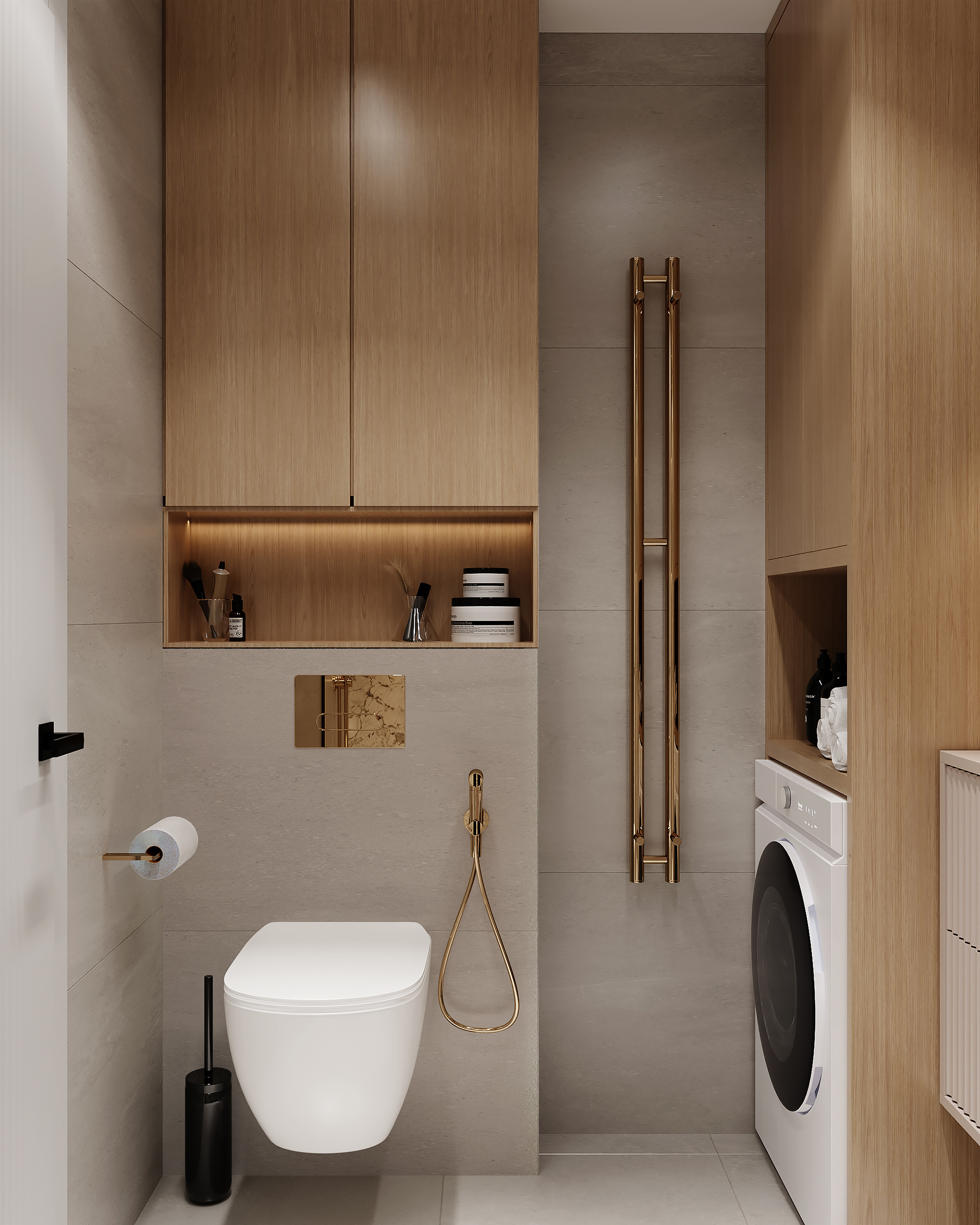 温馨暖色调舒适公寓丨Anastasia Ponomarenko-18