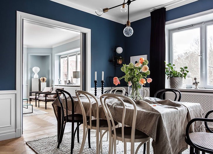 瑞典公寓墙面色彩设计典范-2