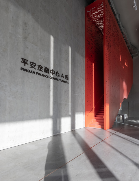 丽泽平安金融中心E01办公大堂丨中国北京丨上海骏地建筑设计事务所股份有限公司-51