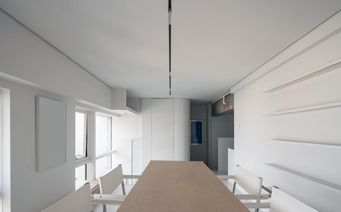 白色空间工作室设计-70