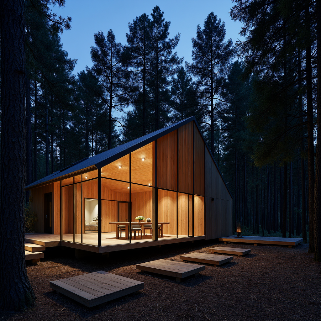 AI创意设计95-三角树屋-4