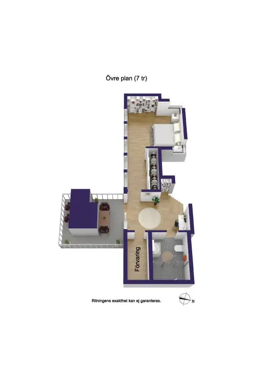 "瑞典顶层灰调温馨公寓"-4