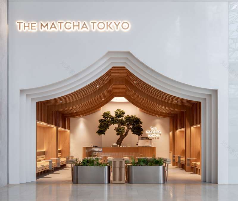 东京抹茶店(注:这里假设The Matcha Tokyo是一家店铺的名称,如果有更具体的语境信息,翻译可能会更精准) 丨阿联酋阿布扎比丨4SPACE-1