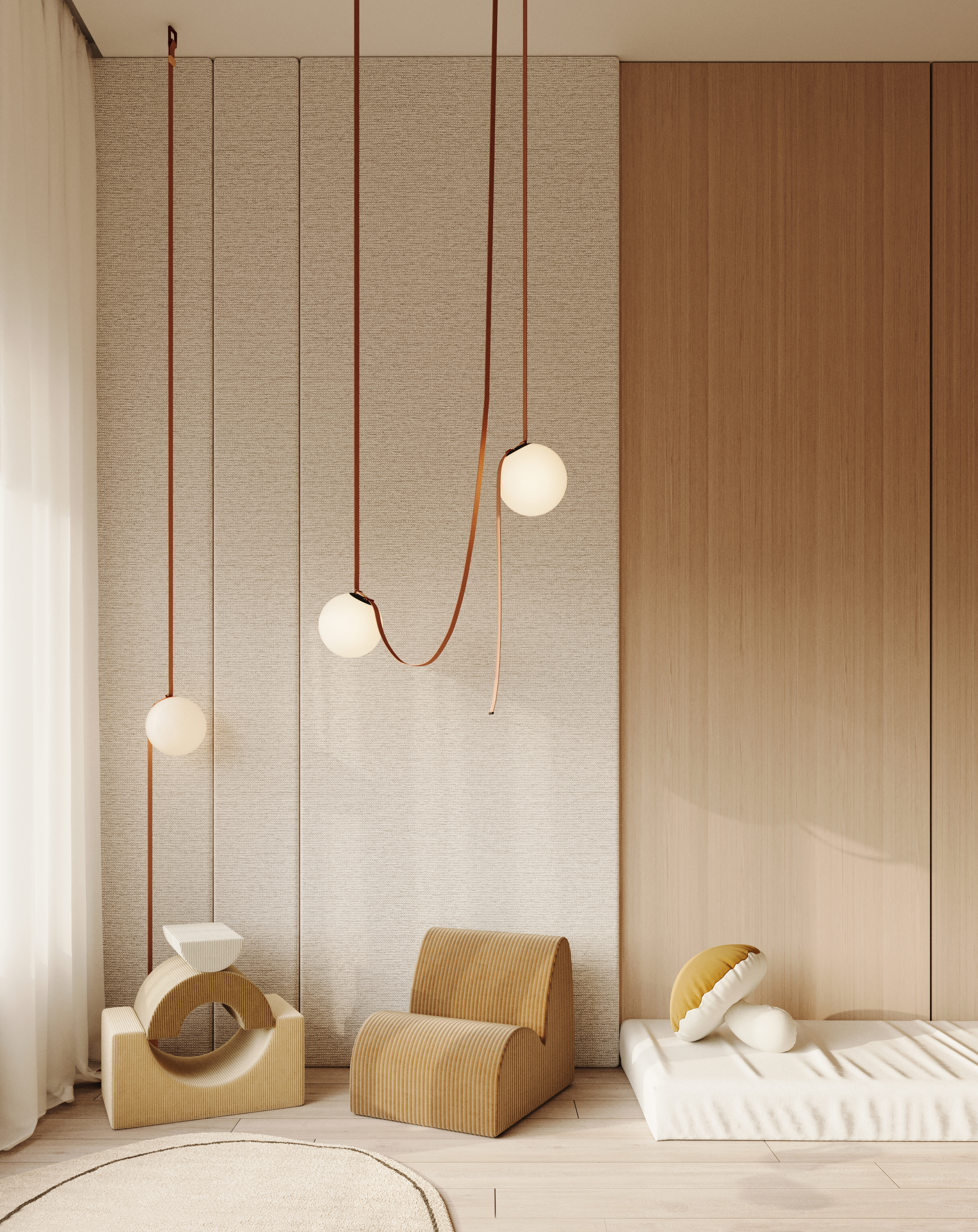 BEREZKY私人住宅儿童房及相关区域设计-13