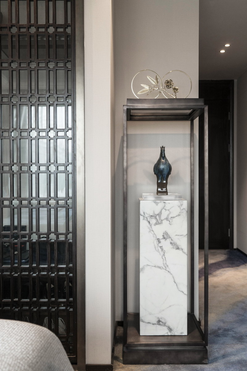 郑州雅居乐御宾府 | 新中式风格演绎东方意蕴空间-15