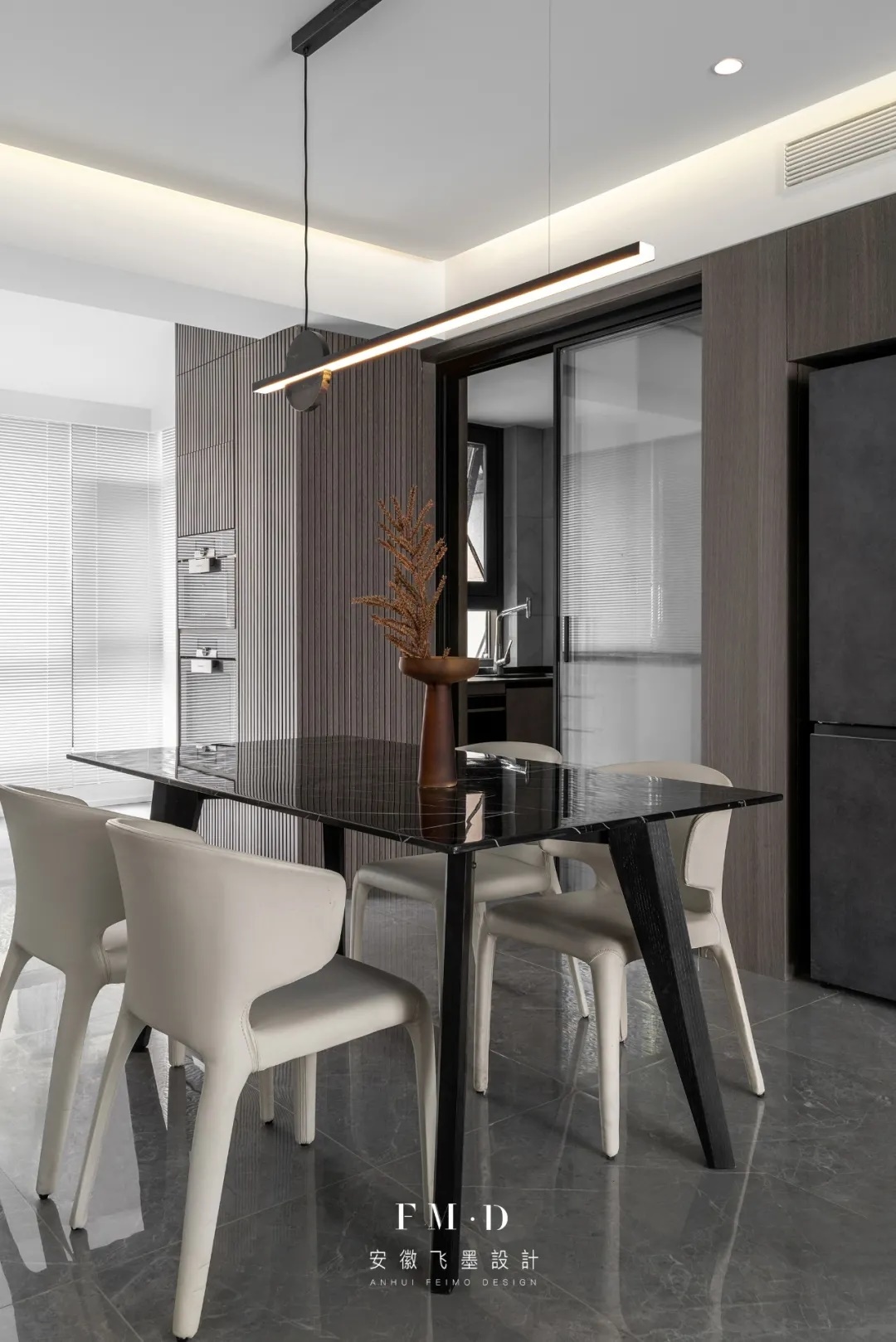 《山河远阔》· 合肥160㎡现代简约婚房设计丨中国合肥丨安徽飞墨设计-35